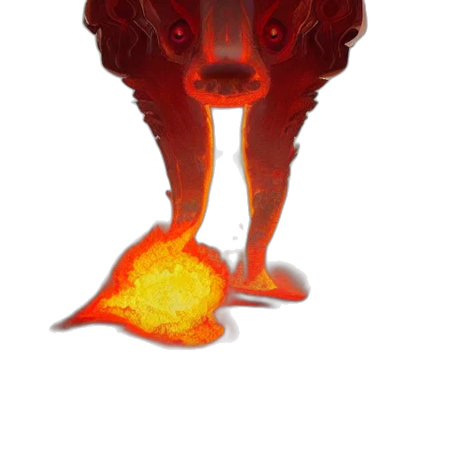 dragon, animal, creature, staff transparent PNG cut-out