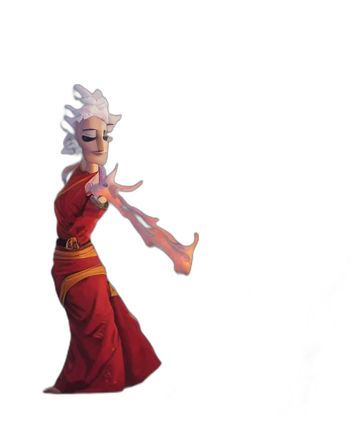 staff, dragon, dress, weapon transparent PNG cut-out