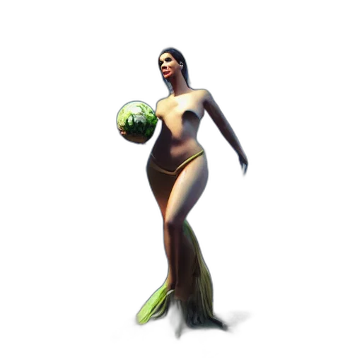 dress, creature, animal, concept art transparent PNG cut-out