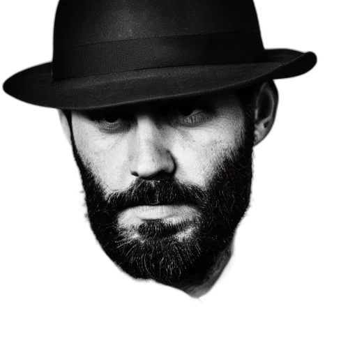hat, face, jacket, mask transparent PNG cut-out