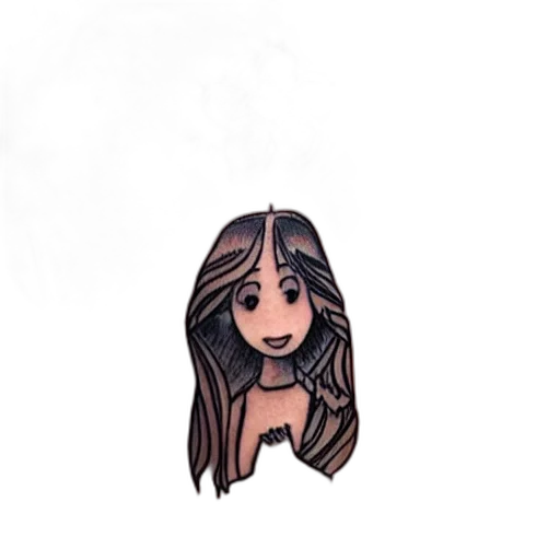 hair, creature, jewelry, face transparent PNG cut-out