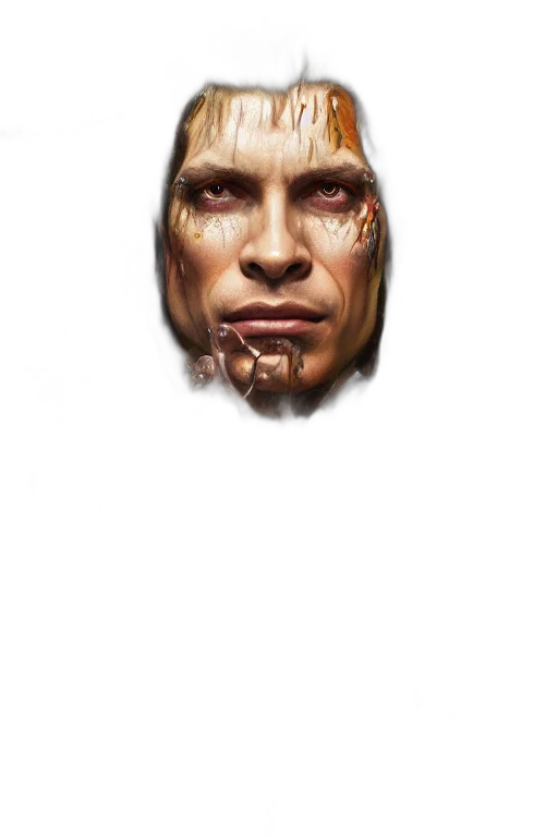 face, mask, creature, jewelry transparent PNG cut-out