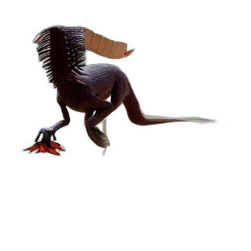 dragon, creature, animal, staff transparent PNG cut-out