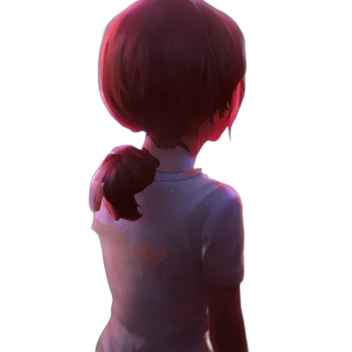 dress, staff, face, creature transparent PNG cut-out