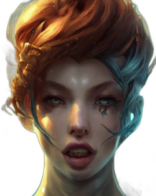 face, mask, crown, staff transparent PNG cut-out
