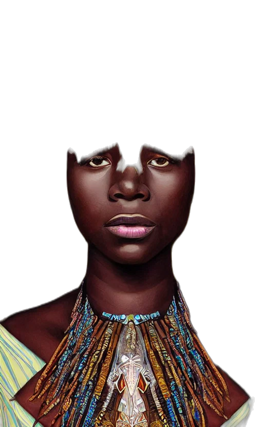 face, jewelry, mask, crown transparent PNG cut-out