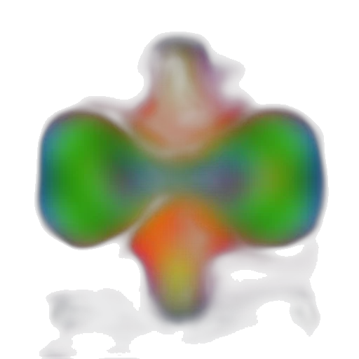 crown, flower, face, robot transparent PNG cut-out