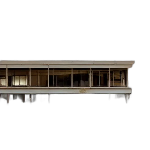 building, furniture, 3d render, concept art transparent PNG cut-out