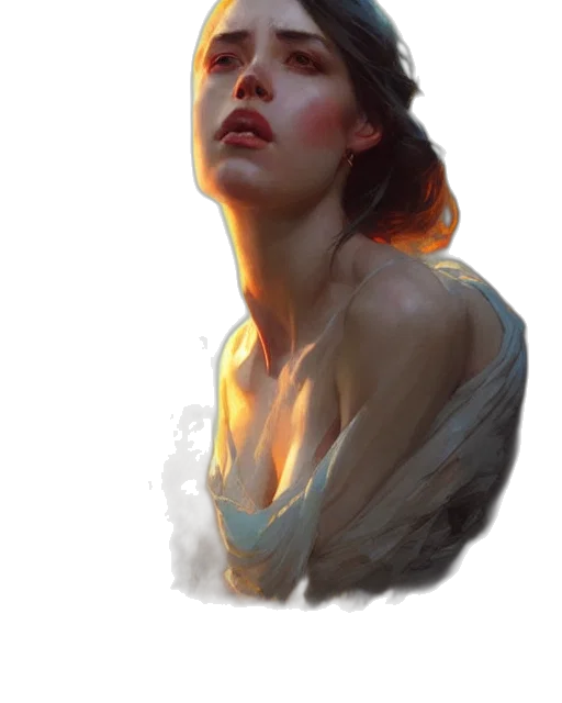face, dress, crown, jewelry transparent PNG cut-out