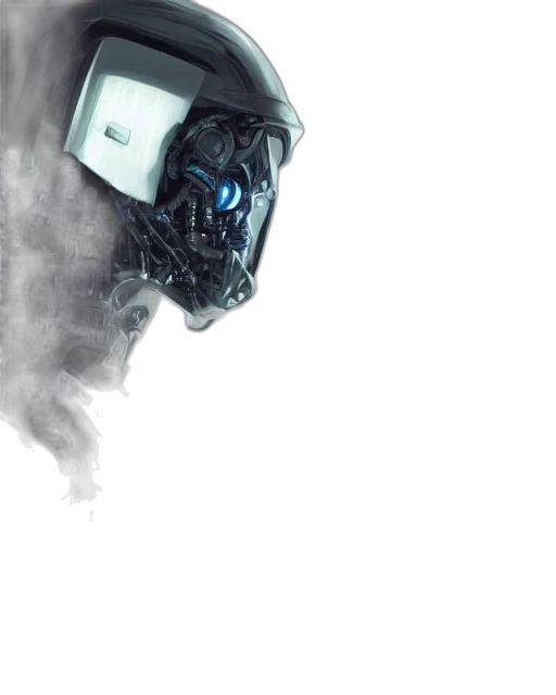 robot, car, mask, face transparent PNG cut-out