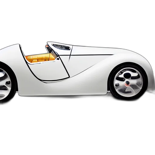 car, 3d render, concept art, photorealistic transparent PNG cut-out