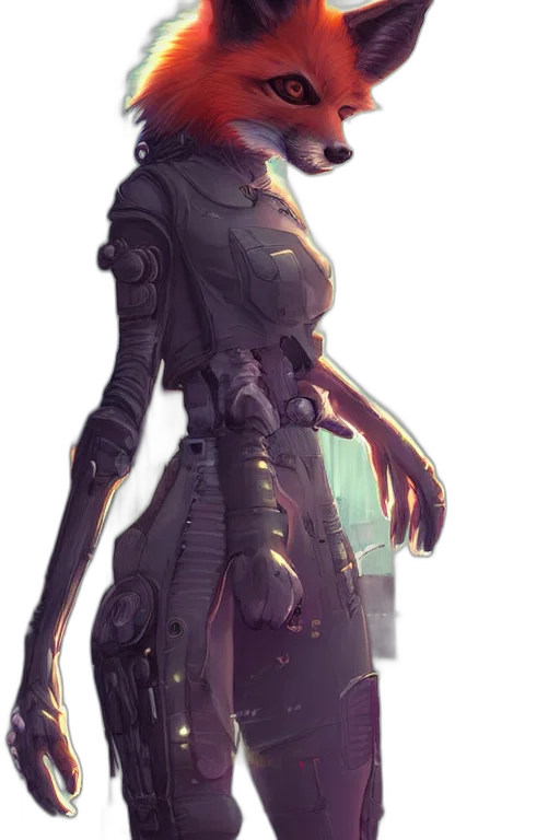 robot, staff, creature, dress transparent PNG cut-out