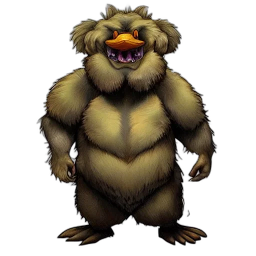 creature, animal, staff, concept art transparent PNG cut-out