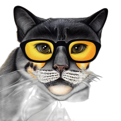 animal, mask, photorealistic, 3d render transparent PNG cut-out