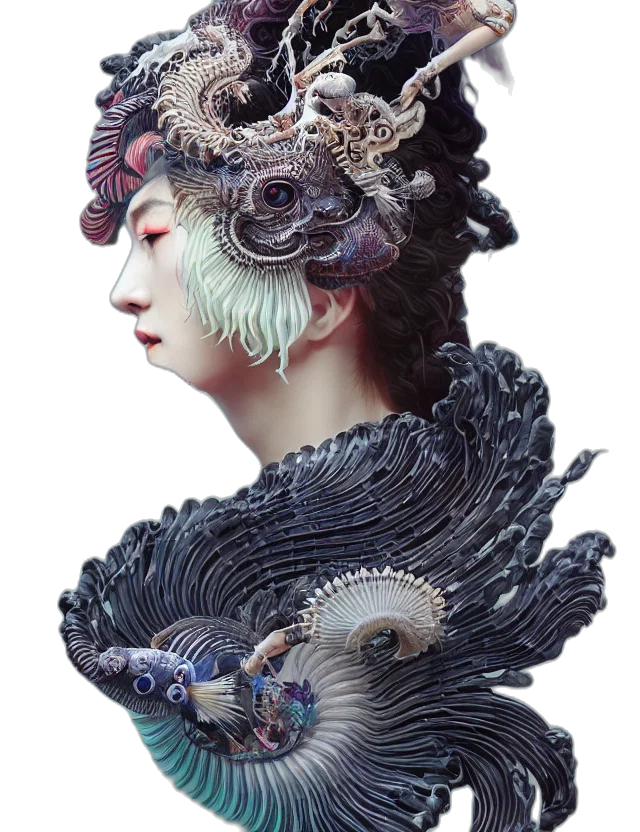 mask, crown, creature, jewelry transparent PNG cut-out