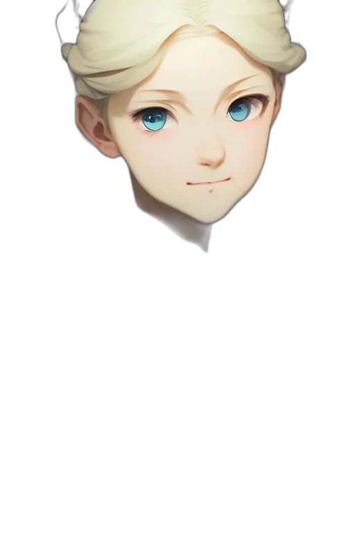 face, mask, crown, creature transparent PNG cut-out