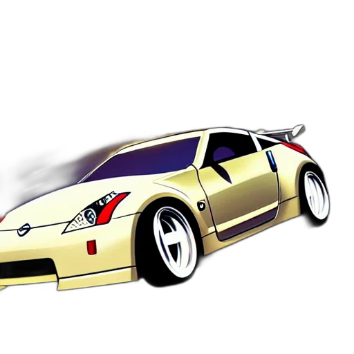 car, photorealistic, 3d render, concept art transparent PNG cut-out