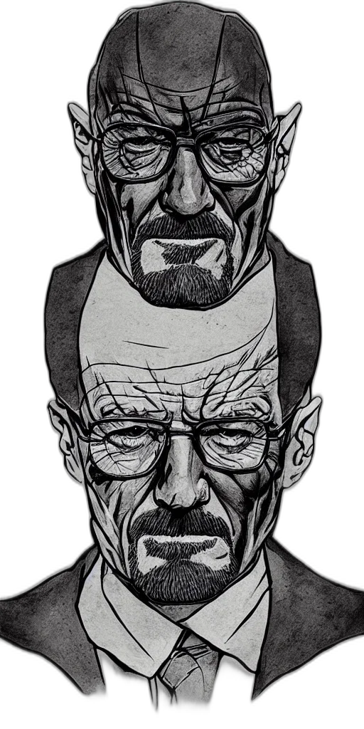 mask, face, staff, comic book art transparent PNG cut-out