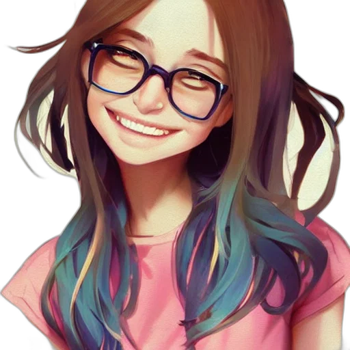 face, hair, staff, dress transparent PNG cut-out