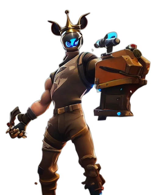 robot, weapon, mask, staff transparent PNG cut-out