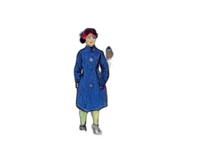 staff, jacket, dress, umbrella transparent PNG cut-out