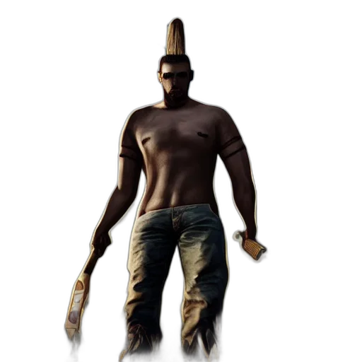 hat, staff, weapon, creature transparent PNG cut-out