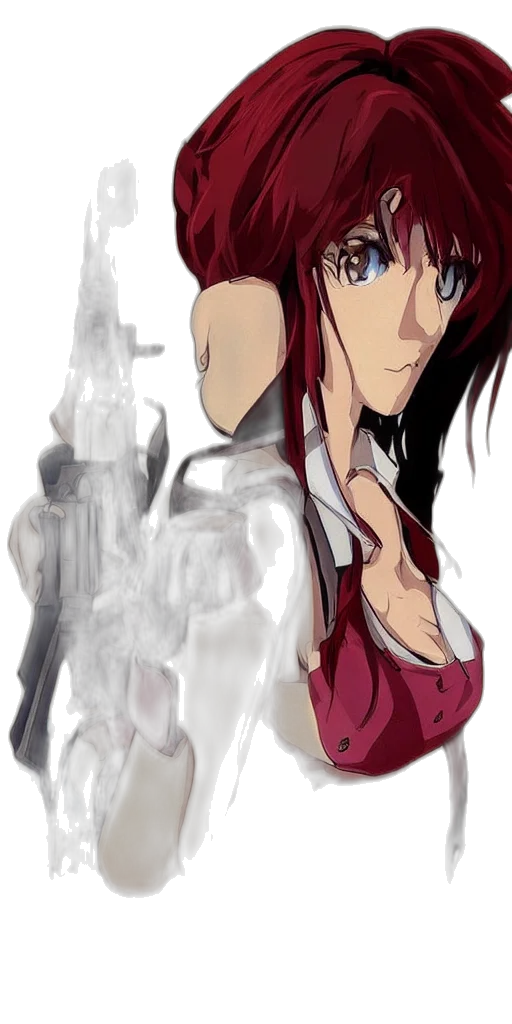 weapon, sword, staff, anime transparent PNG cut-out