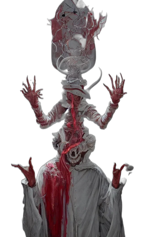 staff, creature, mask, robot transparent PNG cut-out