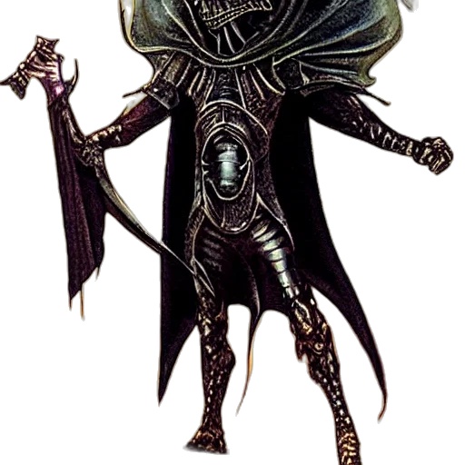 staff, mask, creature, sword transparent PNG cut-out
