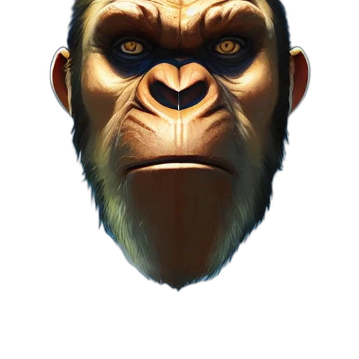 face, mask, animal, creature transparent PNG cut-out
