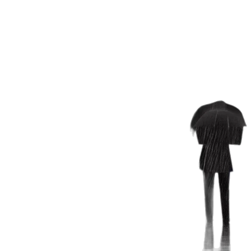 dress, jacket, staff, umbrella transparent PNG cut-out