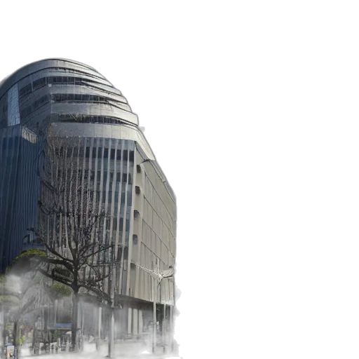 building, 3d render, photorealistic, concept art transparent PNG cut-out
