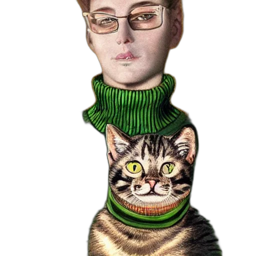 staff, animal, hat, face transparent PNG cut-out