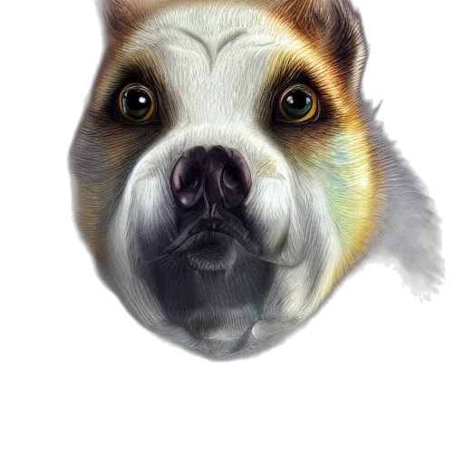 animal, face, creature, staff transparent PNG cut-out