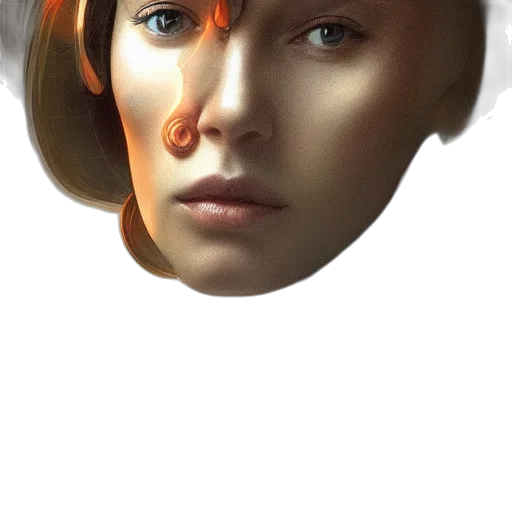 face, mask, robot, crown transparent PNG cut-out