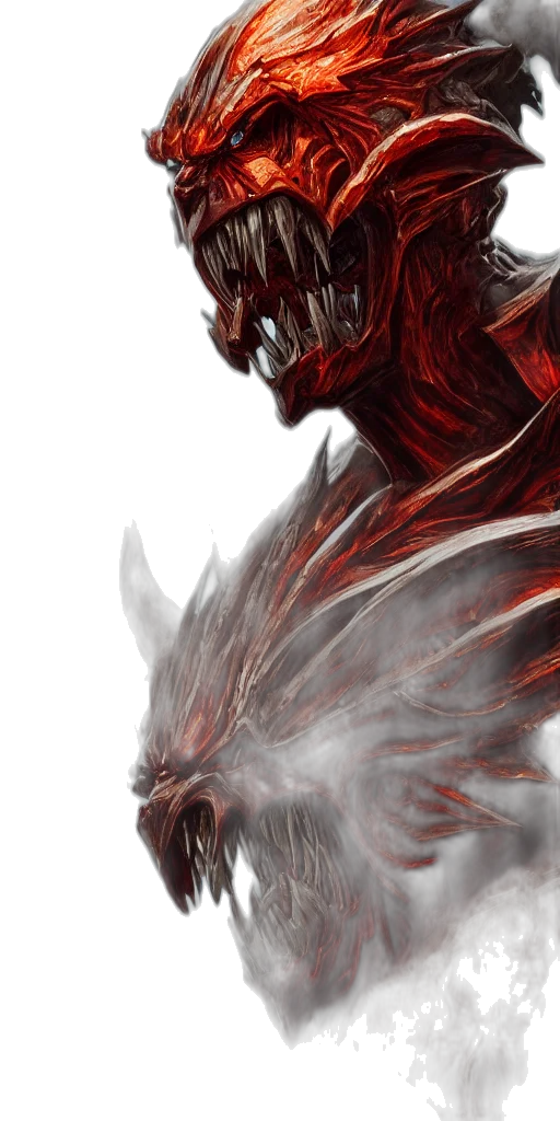 dragon, creature, mask, face transparent PNG cut-out