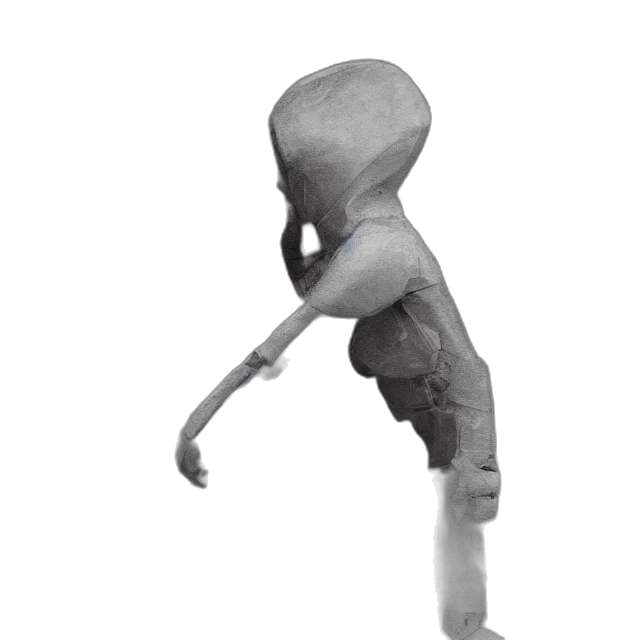 staff, robot, creature, weapon transparent PNG cut-out