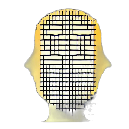mask, crown, face, robot transparent PNG cut-out