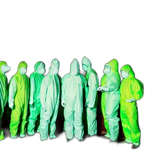 jacket, staff, concept art, 3d render transparent PNG cut-out