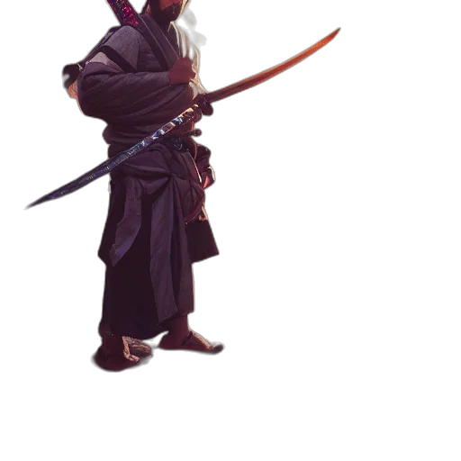staff, sword, weapon, jacket transparent PNG cut-out