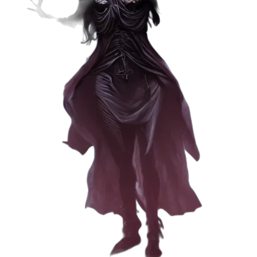 staff, dress, mask, creature transparent PNG cut-out