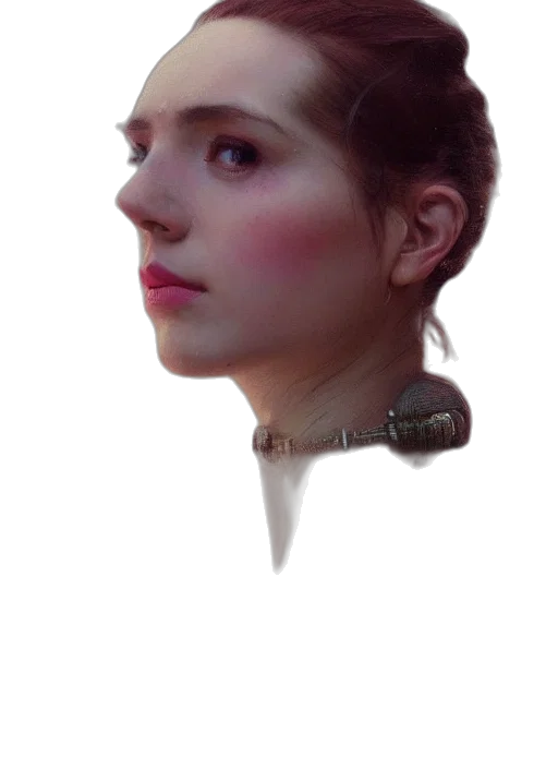 face, jewelry, crown, robot transparent PNG cut-out