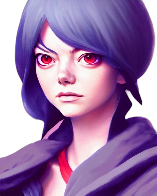 face, fantasy art, concept art, photorealistic transparent PNG cut-out