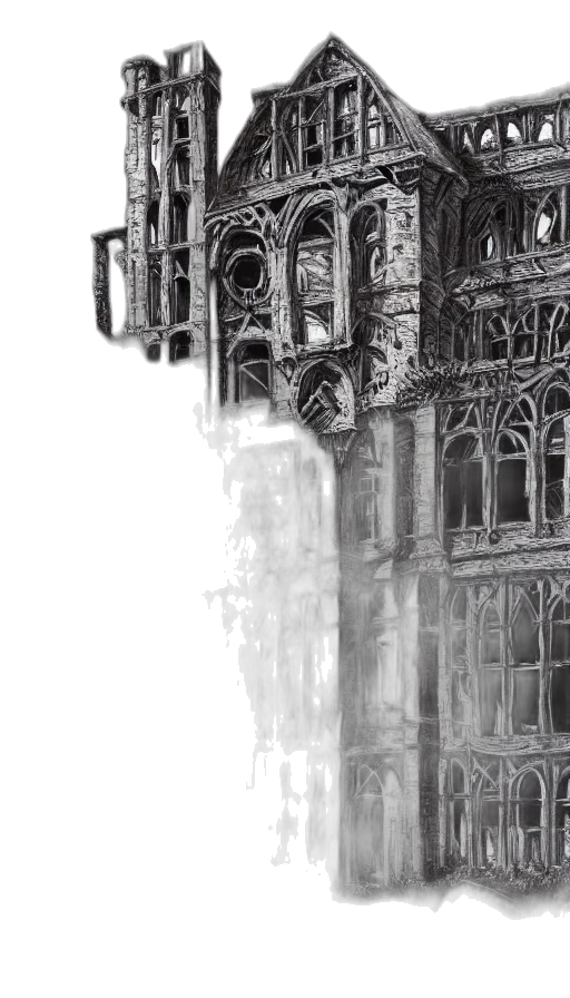building, dress, crown, sword transparent PNG cut-out