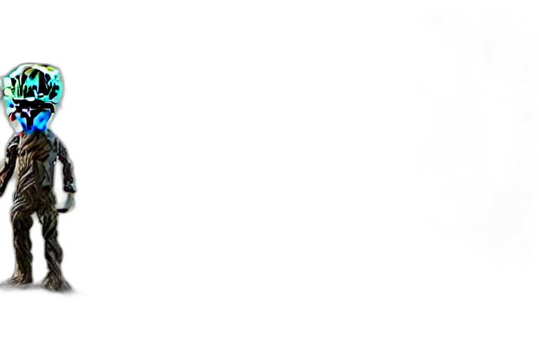 staff, dress, face, robot transparent PNG cut-out