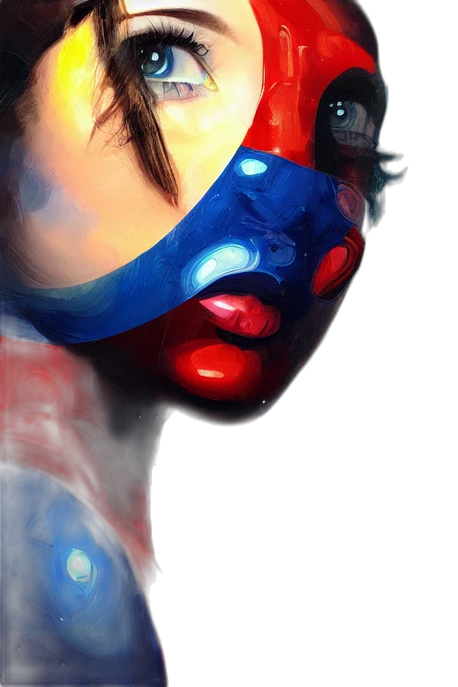 mask, face, dress, bottle transparent PNG cut-out