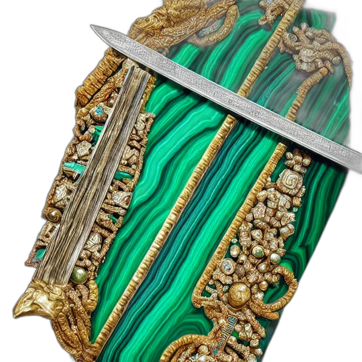 jewelry, crown, sword, staff transparent PNG cut-out