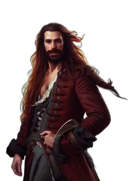 jacket, fantasy art, concept art, photorealistic transparent PNG cut-out