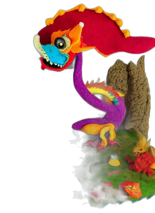 dragon, creature, staff, concept art transparent PNG cut-out