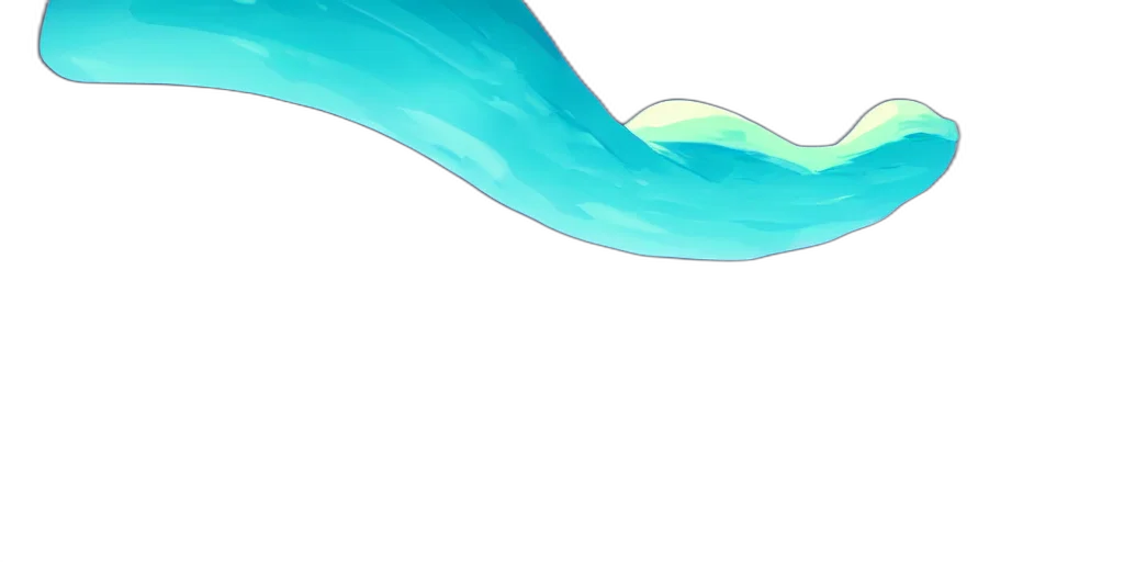 hair, dragon, staff, sword transparent PNG cut-out